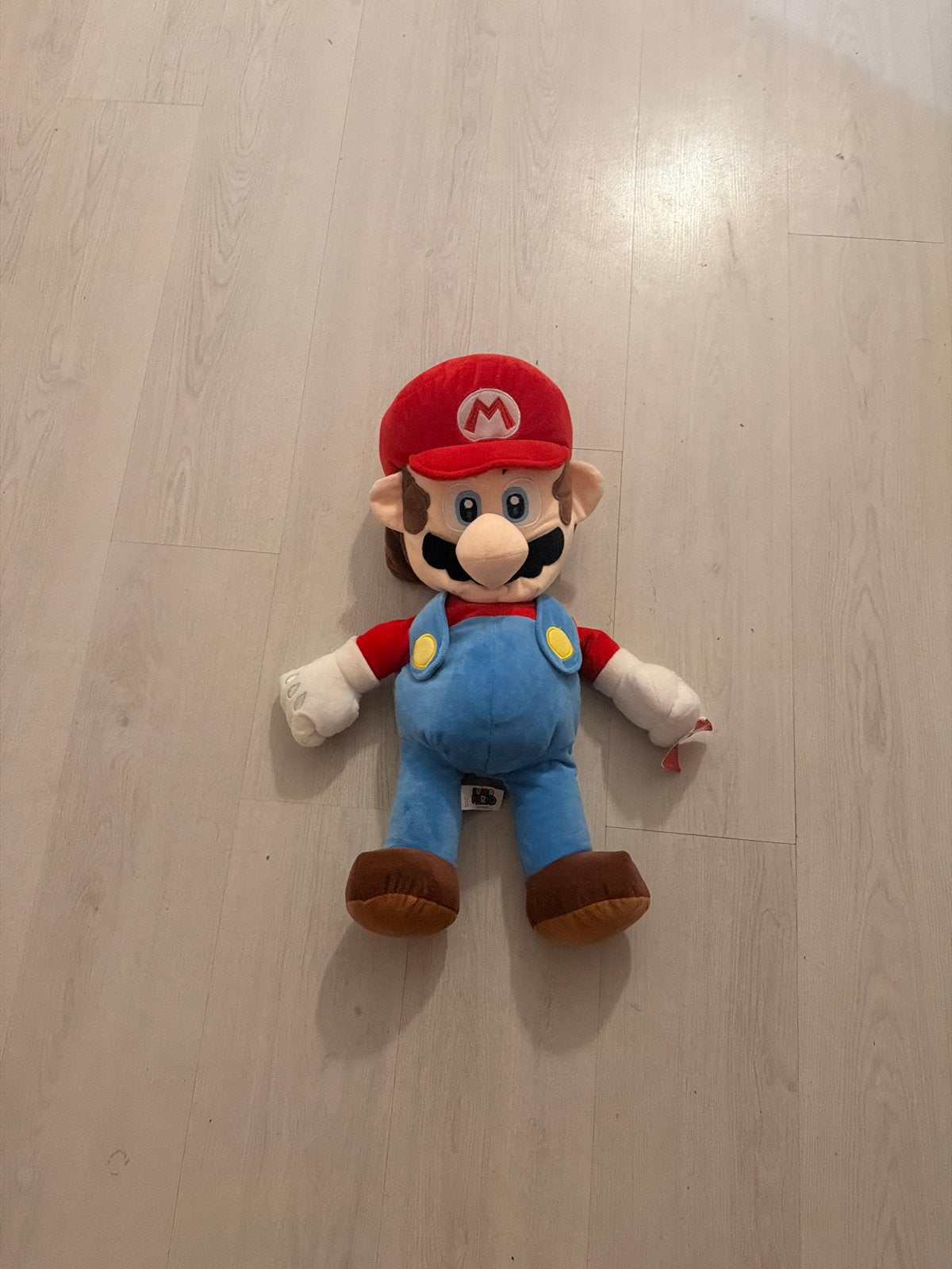 Super Mario knuffel - Groot formaat, Kinderen en Baby's, Speelgoed | Knuffels en Pluche, Overige typen, Ophalen of Verzenden, Zo goed als nieuw