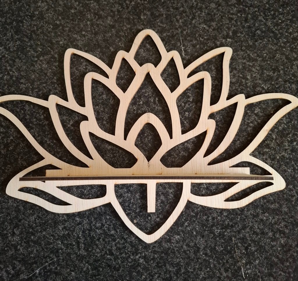 lotusbloem wandecoratie en boho style wanddecoratie, Ophalen, Eigen ontwerp, Boho, Hout