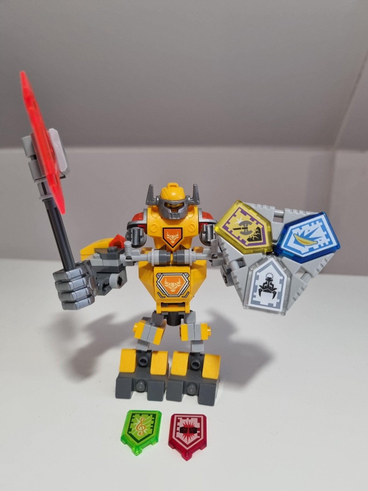 Lego Nexo Knights 70365 Battle Suit Axl, Ophalen of Verzenden, Zo goed als nieuw