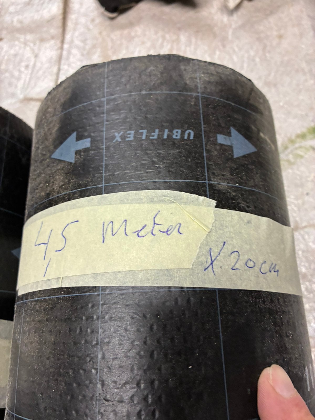 Te koop ubbink ubiflec loodvervanger, Kunststof, Zwart, Overige typen, Ophalen of Verzenden