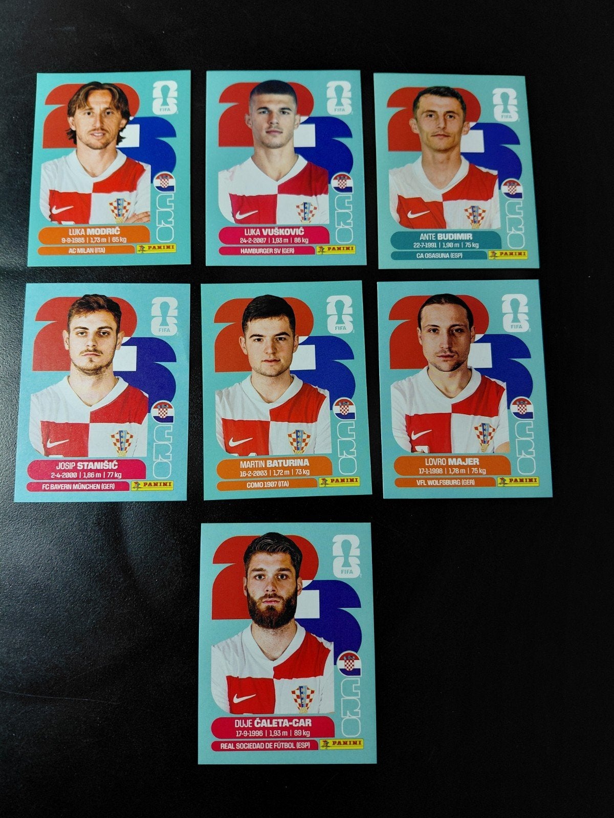 Kroatie (panini wk 2026 stickers) modric/vuskovic, Ophalen of Verzenden, Nieuw, Buitenlandse clubs, Poster, Plaatje of Sticker