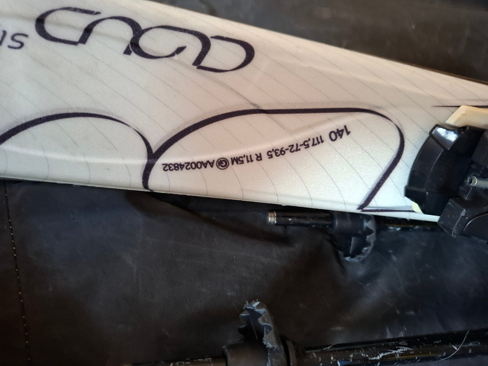 Complete ski set: ski's, stokken en schoenen maat 38, Ophalen of Verzenden