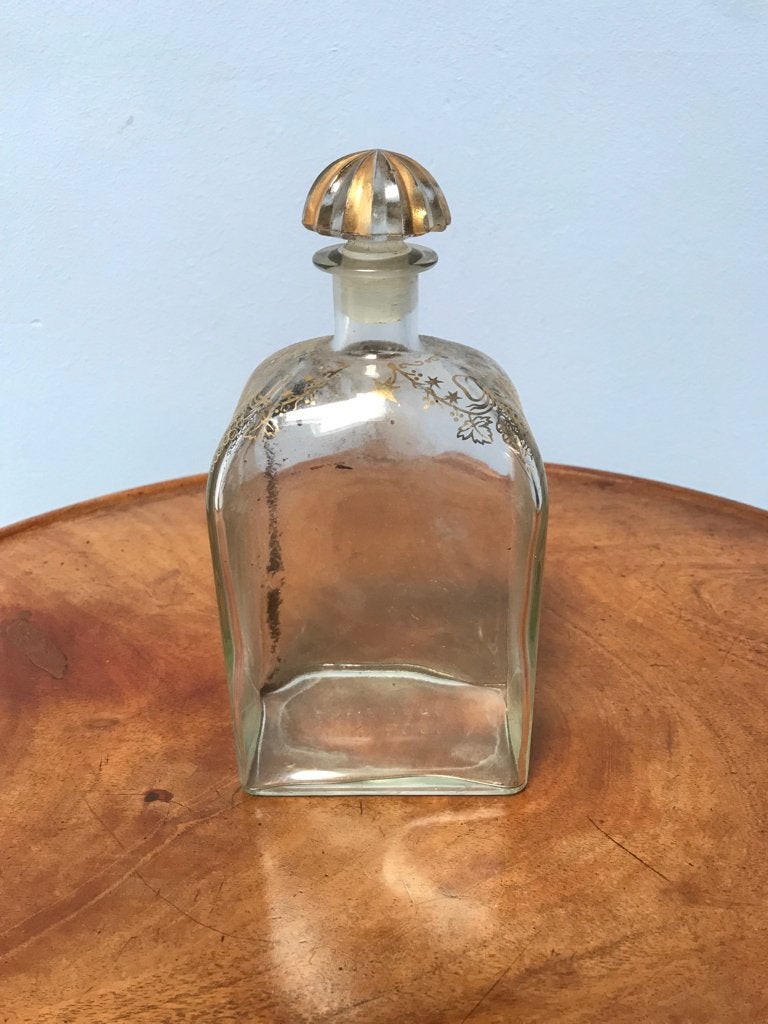 Antieke sterke drank fles 19e eeuw., Ophalen of Verzenden