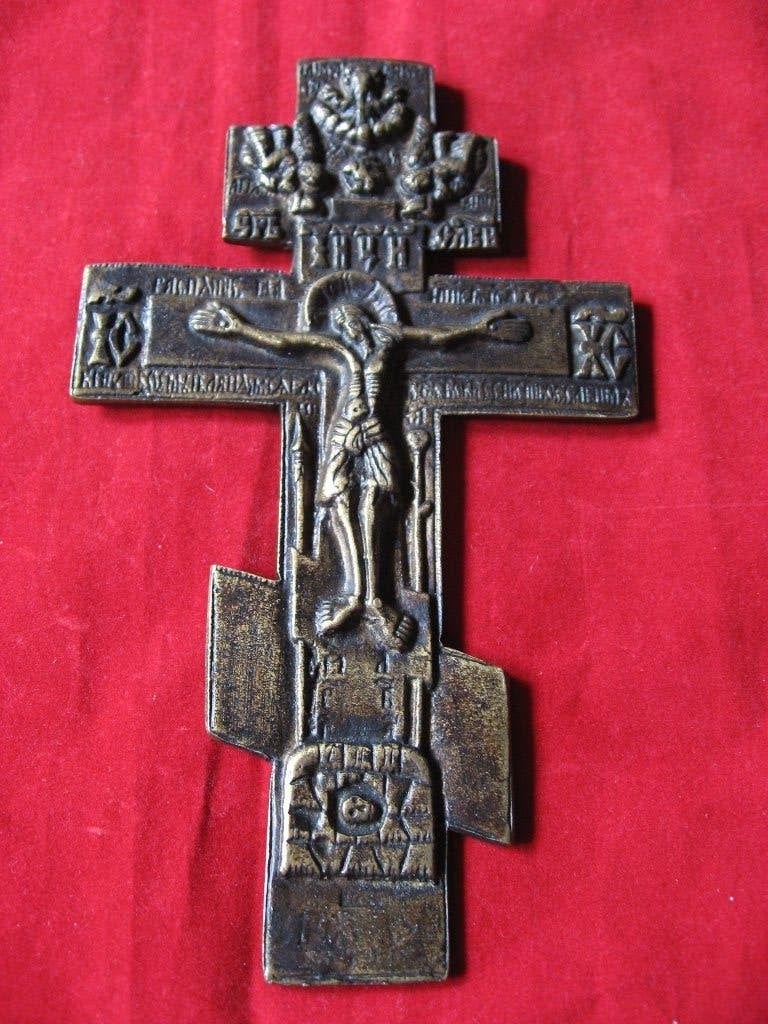 Icoon kruis brons, Verzenden
