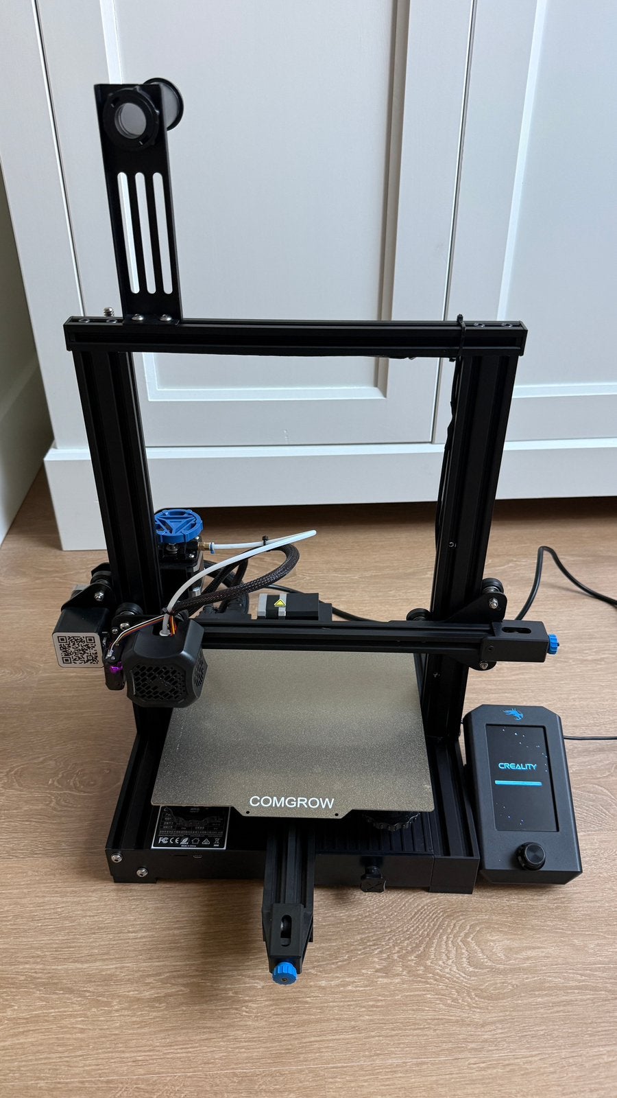 Creality Ender 3 V2 3D-printer + CR Touch / upgrades, Computers en Software, Ophalen, Zo goed als nieuw, Filament