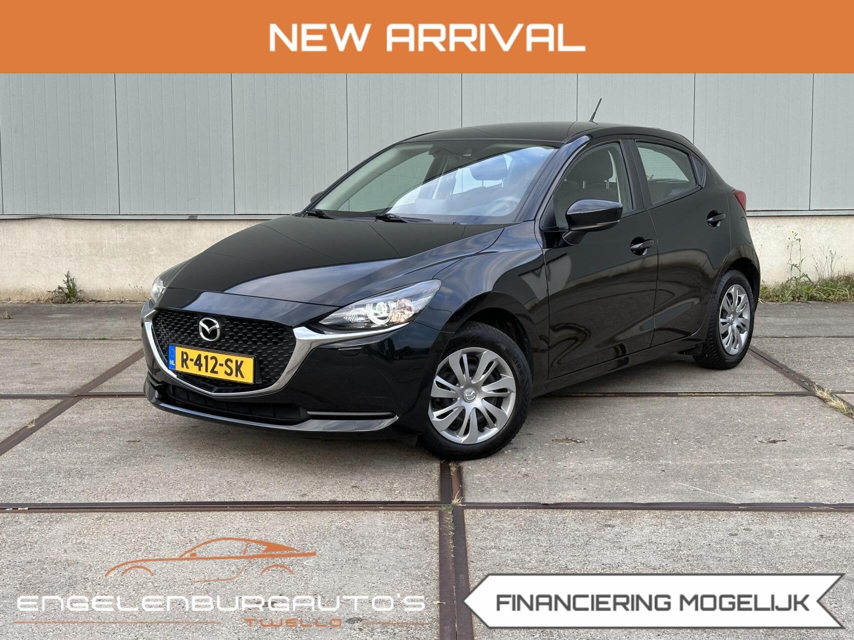 Mazda 2 1.5 Skyactiv-G 2023 Carplay, NAP, Airco!, Auto's, Gebruikt, 4 cilinders, Zwart, Origineel Nederlands