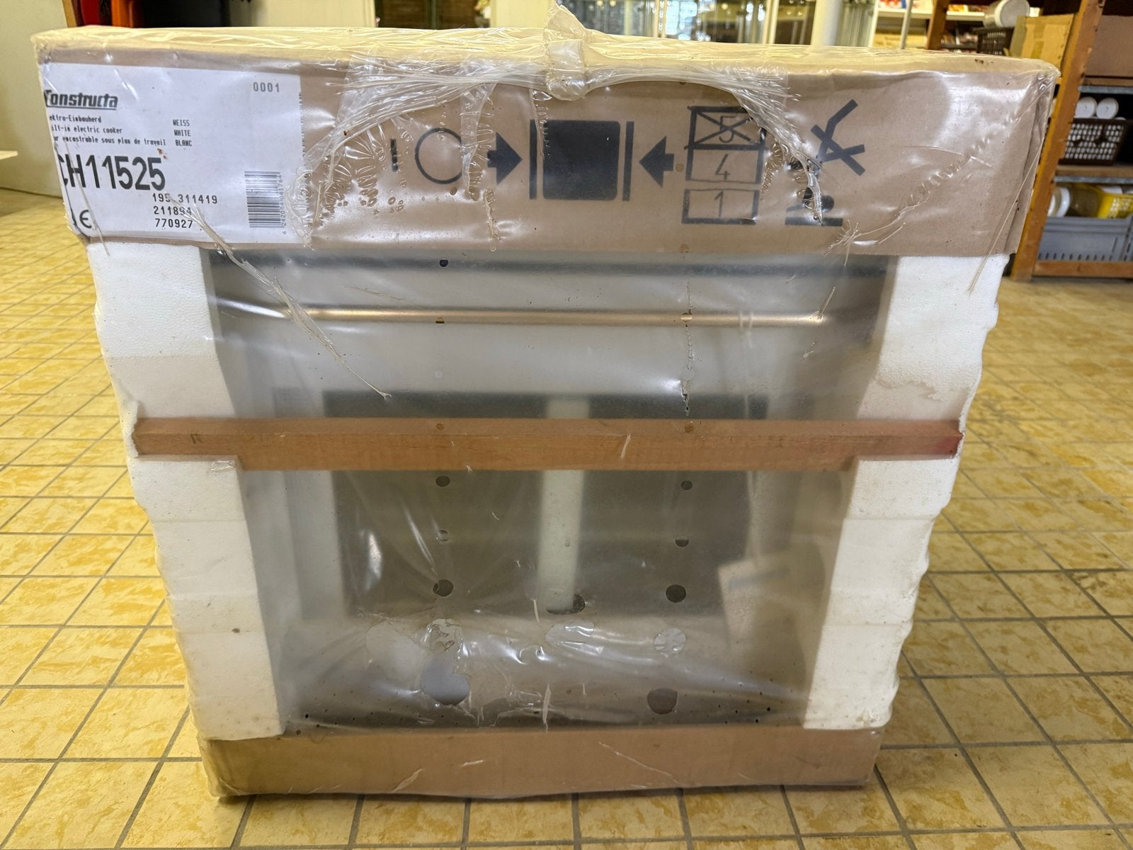 Nieuwe Constructa CH11525 Inbouw Oven - Ongebruikt, Witgoed en Apparatuur, Ovens, Ophalen, Overige merken, Oven, Nieuw
