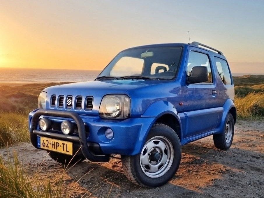 Suzuki Jimny 1.3 JLX 4WD 2001 - nieuwe APK!, Auto's, 13 km/l, 40 €/maand, 4 cilinders, Origineel Nederlands