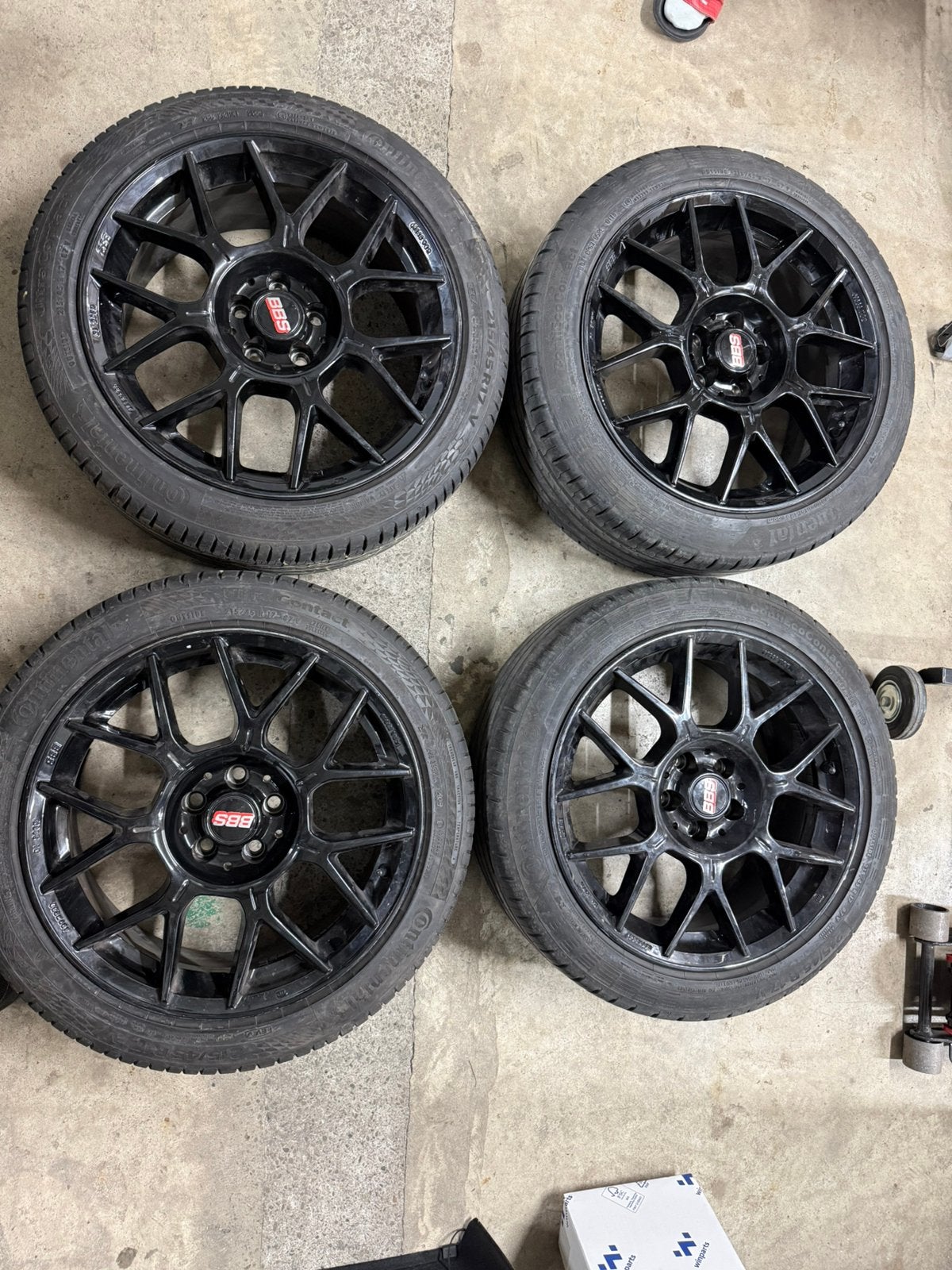 Knappe BBS 17 inch, Ophalen, 17 inch, Zomerbanden, Band(en)