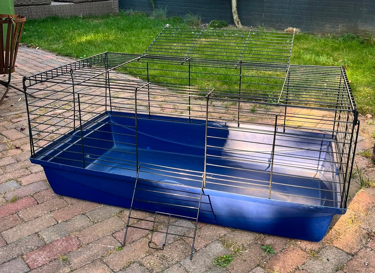 Konijnenkooi, Dieren en Toebehoren, Knaagdieren en Konijnen | Hokken en Kooien, Kooi, Gebruikt, Konijn, 75 tot 110 cm
