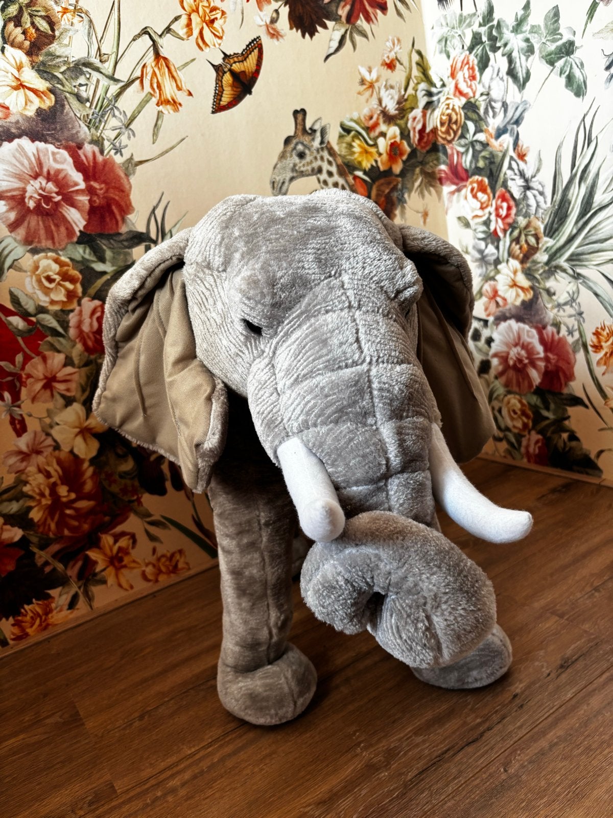 CHILDHOME XL Olifant Knuffel & Zitdier - Zo goed als nieuw, Kinderen en Baby's, Speelgoed | Knuffels en Pluche, Ophalen, Overige merken