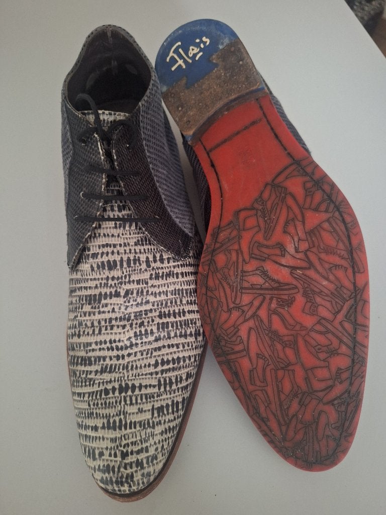 Herenschoenen Floris van Bommel, Overige kleuren, Floris van Bommel, Ophalen of Verzenden, Gedragen