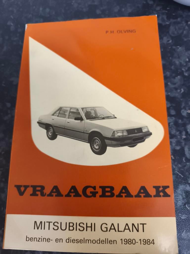 Vraagbaak Mitsubishi Galant 1980-1984, Auto diversen, Handleidingen en Instructieboekjes, Ophalen of Verzenden