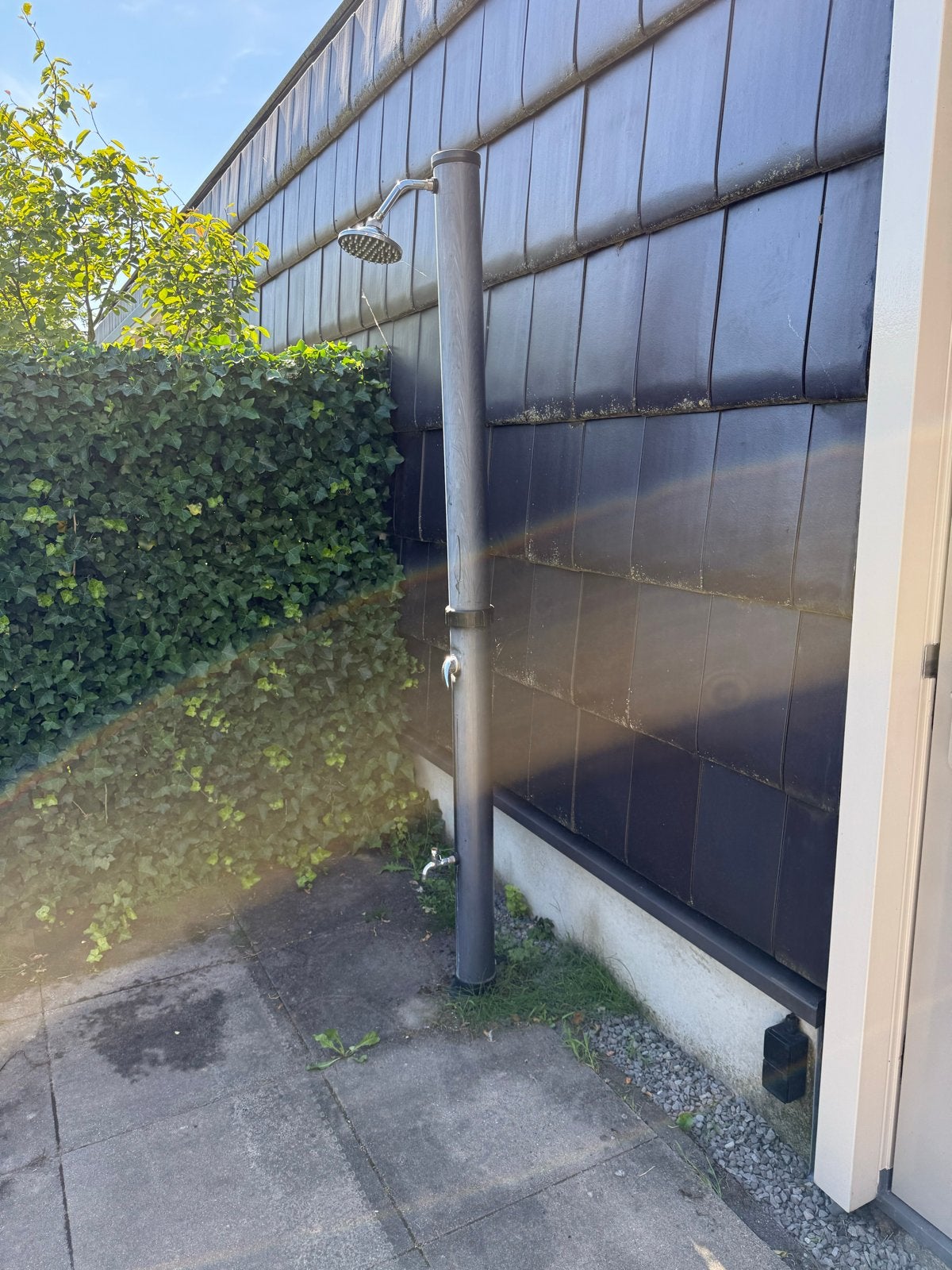 Buitendouche voor tuin of zwembad, Ophalen, Gebruikt