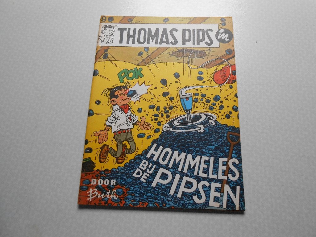 Thomas pips 9 Hommeles bij de Pipsen 1968 1 ste druk., Eén stripboek, Nieuw, Ophalen of Verzenden, Buth