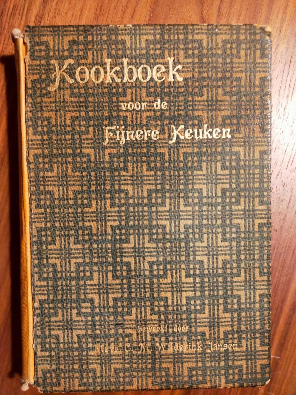 Kookboek fijnere keuken - Mevr. Wilderink - Jansen (1890), Ophalen of Verzenden, Gelezen, Frankrijk