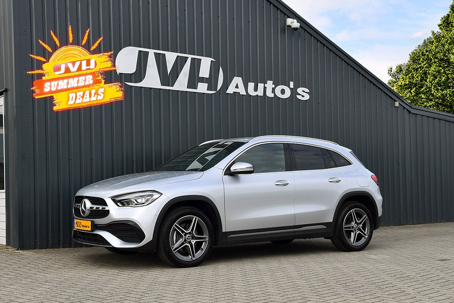 Mercedes-Benz GLA 250e PHEV 218pk AUT/8G-DCT 08-2022 | BTW |, Auto's, Gebruikt, Huisgarantie, Met garantie (alle), Leder en Stof