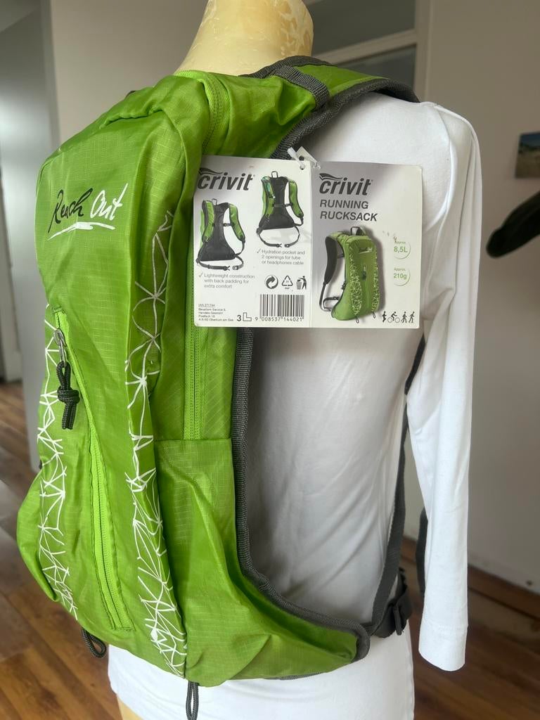 nieuw - lichtgewicht running rugzak - 8,5L - Crivit, Ophalen of Verzenden, Nieuw, Overige merken