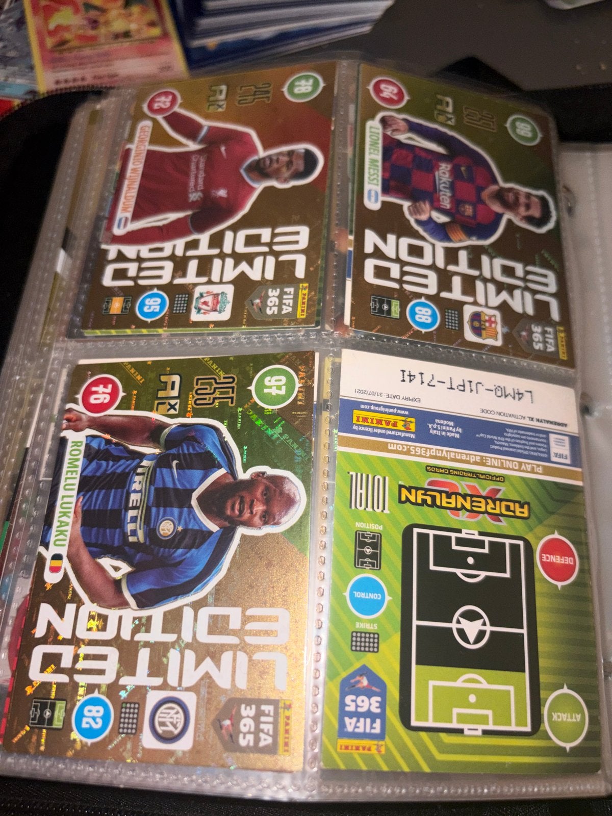 FIFA 365 Adrenalyn XL Limited Edition Voetbalkaarten, Verzenden, Zo goed als nieuw, Buitenlandse clubs, Spelerskaart