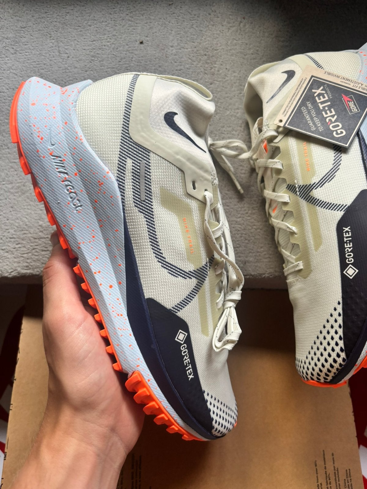 Nike pegasus trail 4 goretex - maat 42,5/43/45 - nieuw, J, Wit, Nieuw, Ophalen of Verzenden