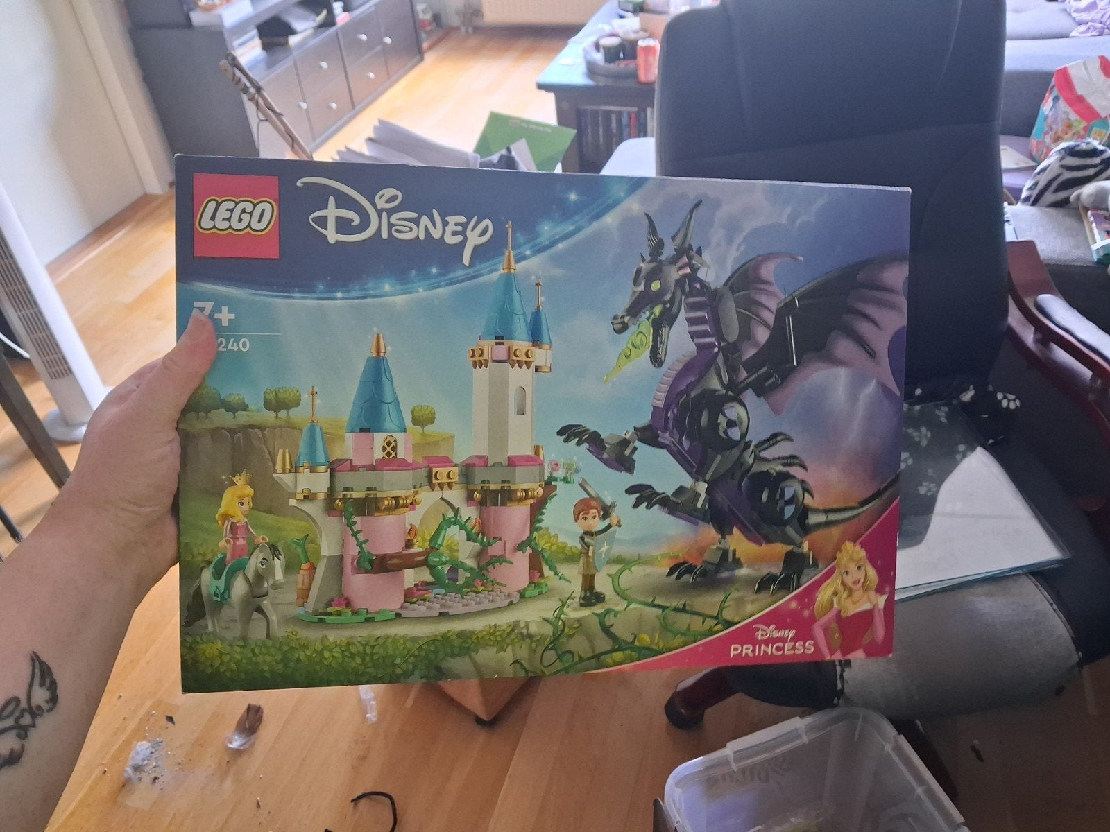 Nieuwe LEGO Disney Princess set 43240 Doornroosje Kasteel, Inclusief minifiguren, Lego, Nieuw, Ophalen of Verzenden