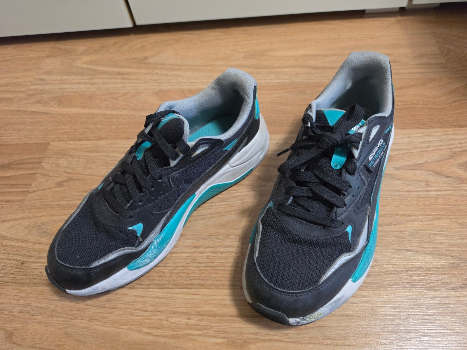 Puma Mercedes AMG Petronas sneakers maat 40, Ophalen of Verzenden, Zwart