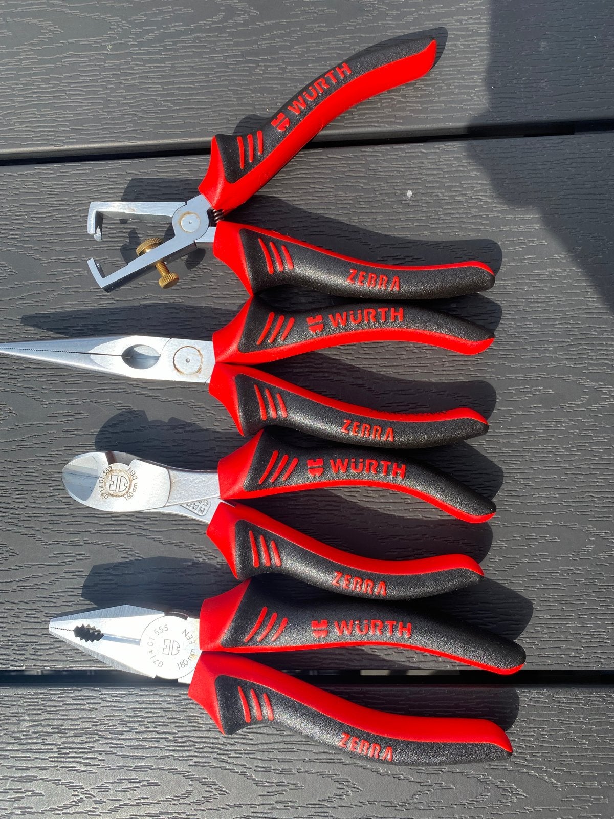 Würth Zebra Tangenset 4-delig - Nieuw in doos, Ophalen of Verzenden, Nieuw, Tang, Overige merken