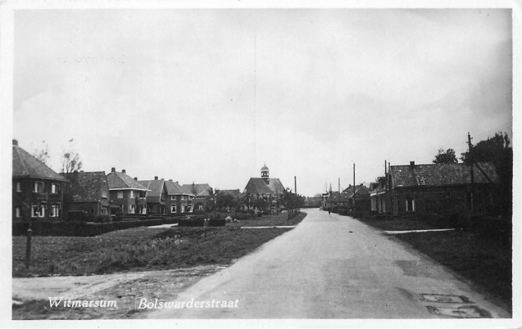 379-231-015 Witmarsum Bolswarderstraat, Ophalen of Verzenden, Voor 1920, Friesland