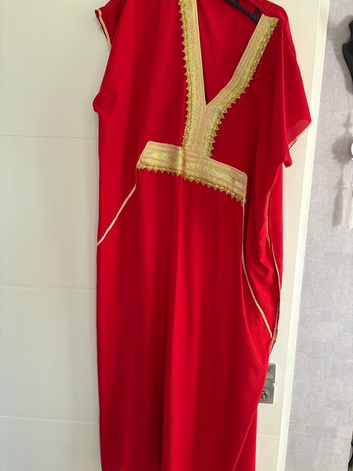 Nieuwe Marokkaanse jurk - Kaftan, Ophalen of Verzenden, Nieuw, Maat 38/40 (M), Rood