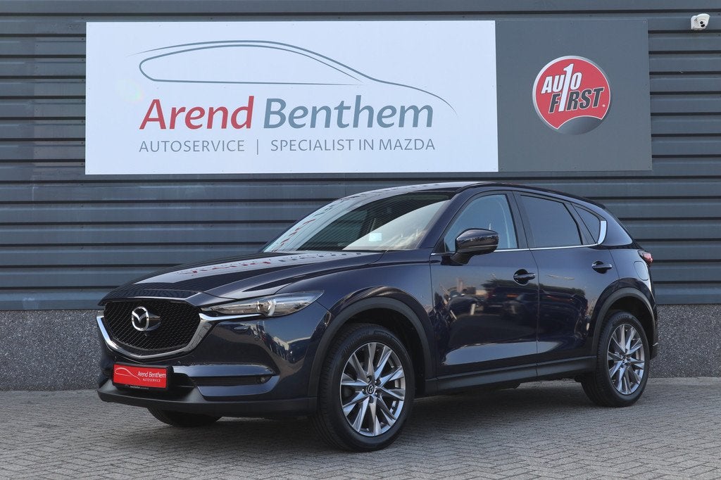 Mazda CX-5 2.0 SkyActiv-G 165 Sport Selected Automaat / Trek, Auto's, Mazda, Gebruikt, 4 cilinders, Blauw, Origineel Nederlands
