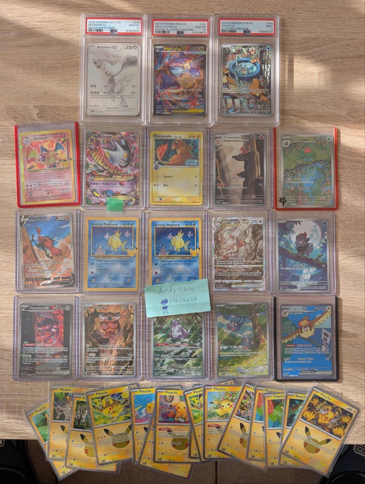 Pokemon Kaarten (PSA slabs, Illustration rares), Ophalen of Verzenden
