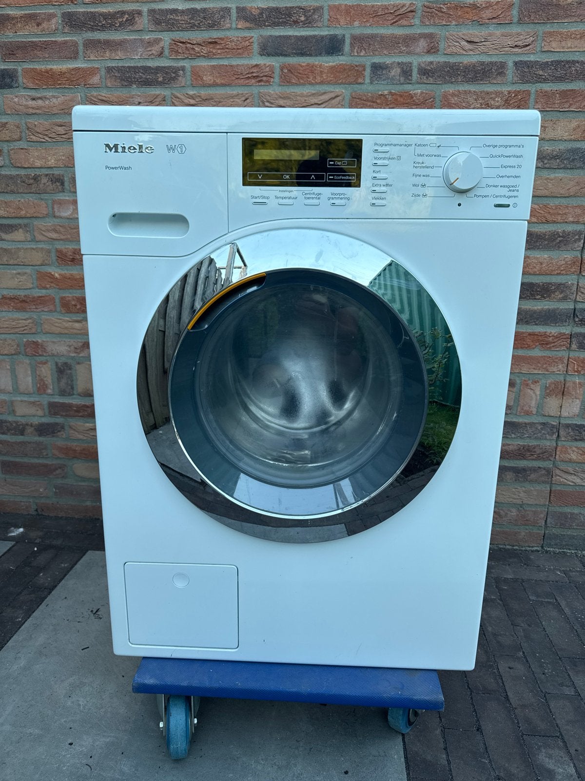 Miele WKF120WCS  wasmachine T.e.a.b., Ophalen, 1200 tot 1600 toeren, Gebruikt, 8 tot 10 kg