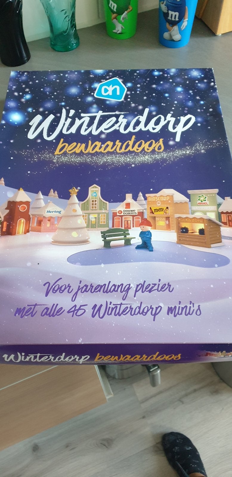 AH kersthuisjes in doos incl. Verlichting. Compleet!, Albert Heijn, Ophalen of Verzenden