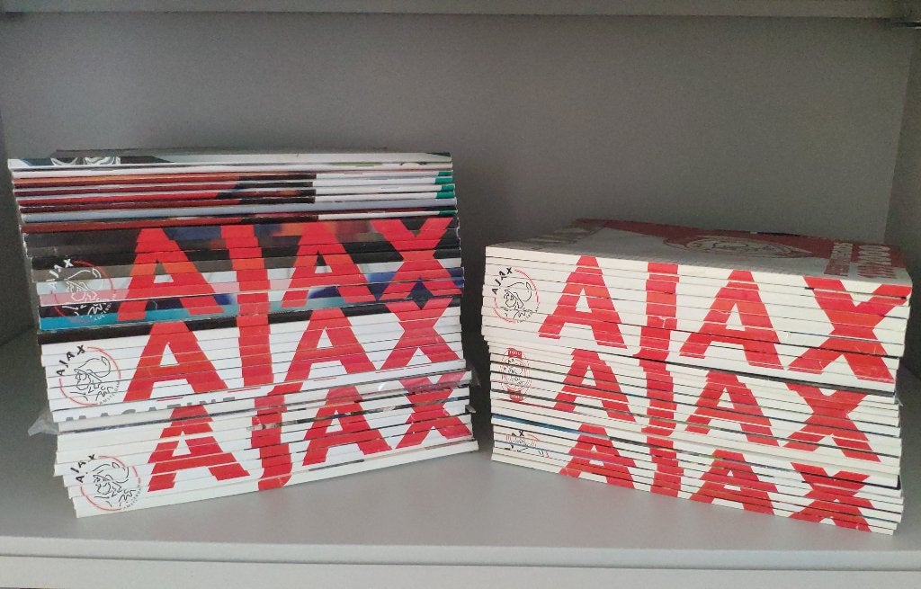 Ajax Magazine 1995 1996 1997 1998 1999 2000 2001 2002 + meer, Ophalen, Zo goed als nieuw, Ajax, Boek of Tijdschrift