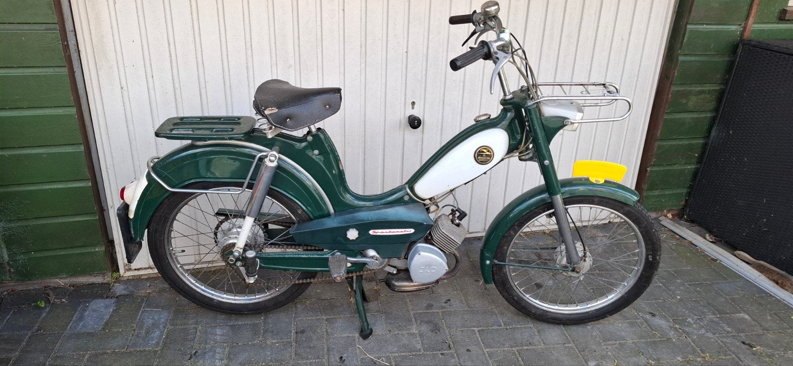Sparta Spartamatic met geel kenteken, Ophalen, Gebruikt, Benzine, Spartamet