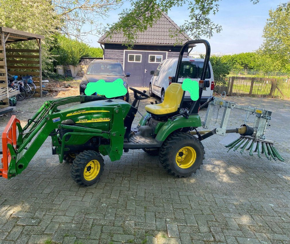 Onkruidborstel onkruidborstelmachine op aftakas, Ophalen, Werkplaats, Gebouw of Erf