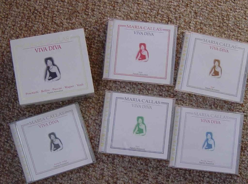 Maria Callas 5CD Box + DVD 's, Cd's en Dvd's, Cd's | Klassiek, Zo goed als nieuw, Opera of Operette, Romantiek, Ophalen of Verzenden