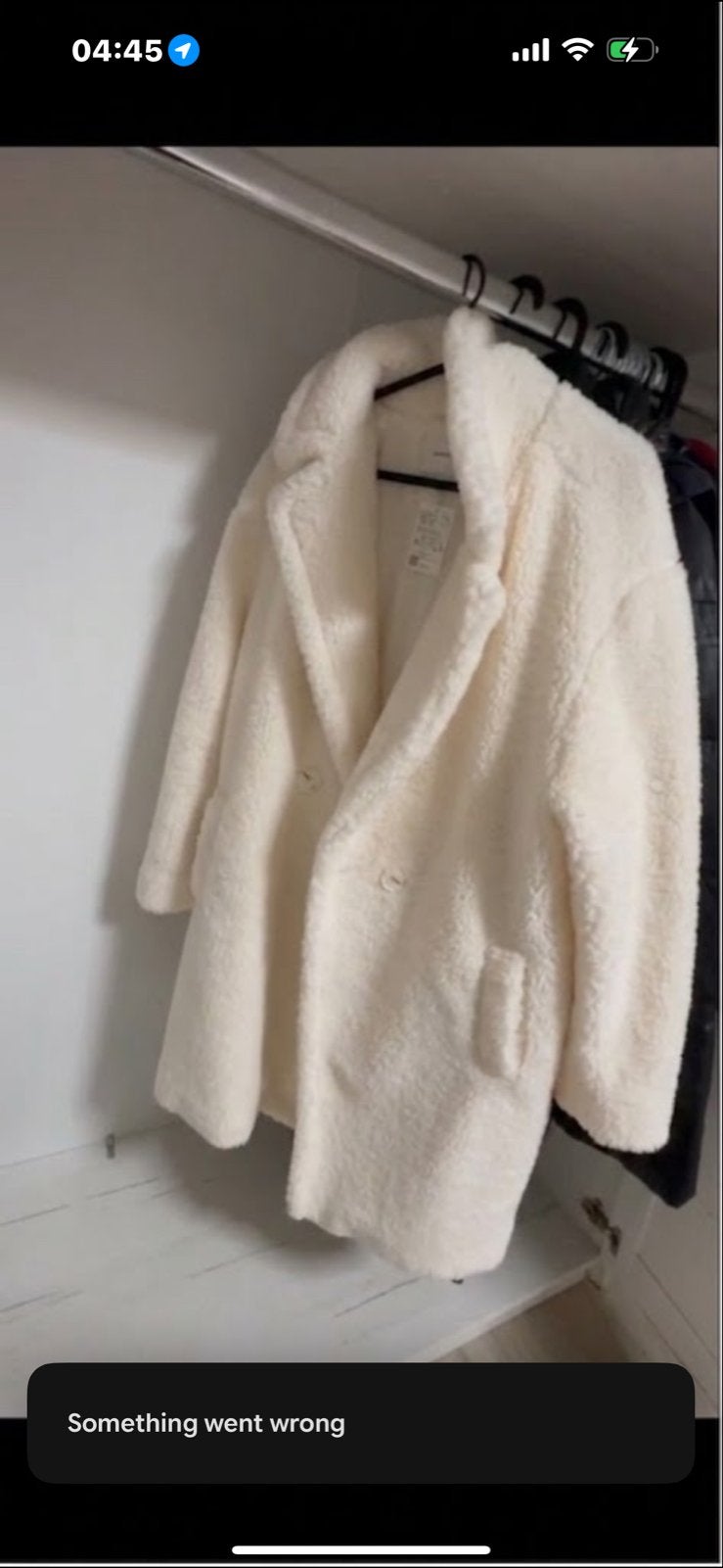Crèmekleurige teddy jas - Bershka, Kleding | Dames, Ophalen of Verzenden, Zo goed als nieuw, Maat 38/40 (M), Beige