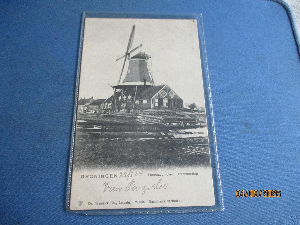 Groningen (1904), Ophalen of Verzenden, Voor 1920, Gelopen, Groningen