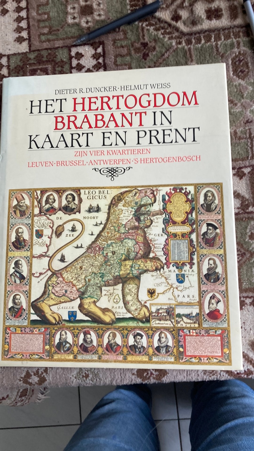 Het Hertogdom Brabant in Kaart en Prent, Ophalen of Verzenden, 20e eeuw of later, Zo goed als nieuw