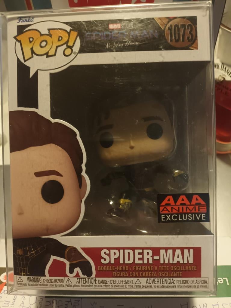 Funko Pop! Spider-Man No Way Home #1073 AAA Exclusive, Ophalen of Verzenden, Nieuw