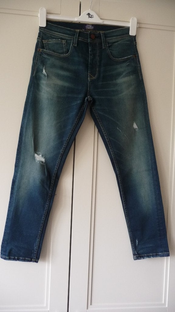 Spijkerbroek Denim Clothing Compagny, Blauw, Nieuw, Ophalen of Verzenden, Clothing Compagny