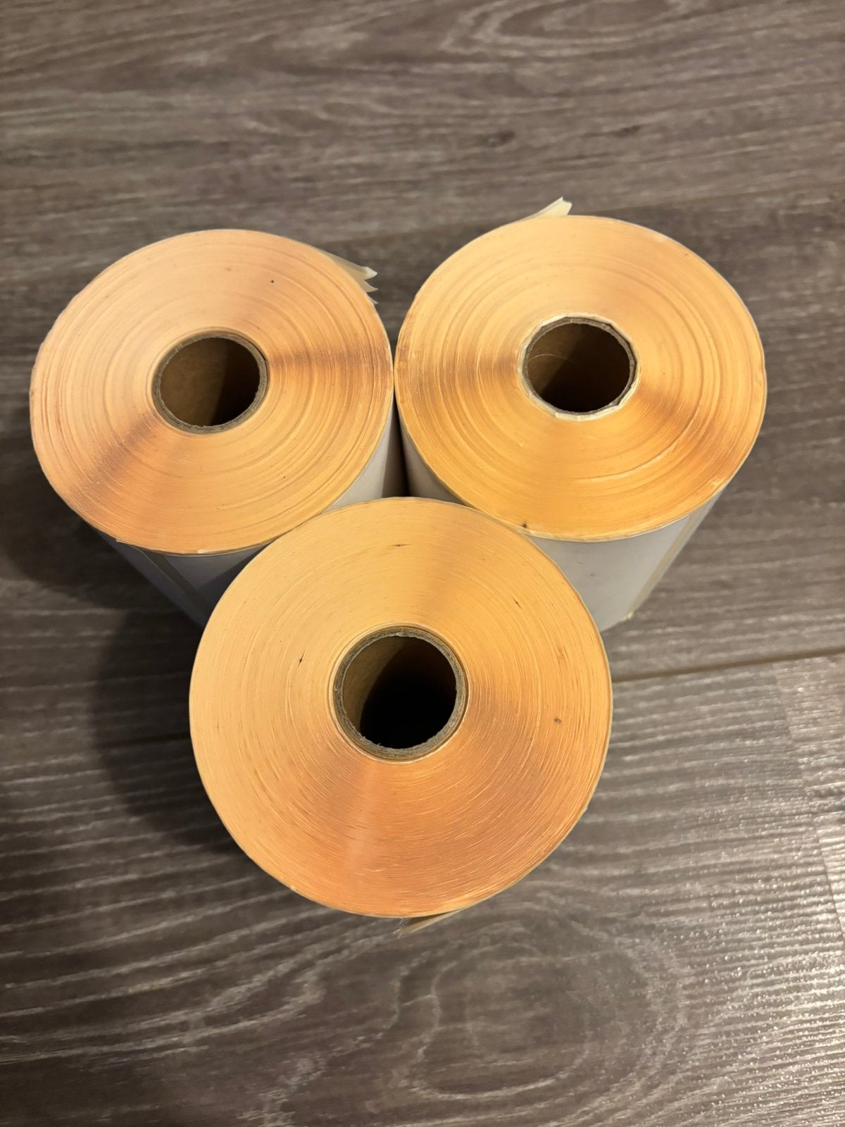 3x grote plak label rol, Ophalen of Verzenden, Nieuw