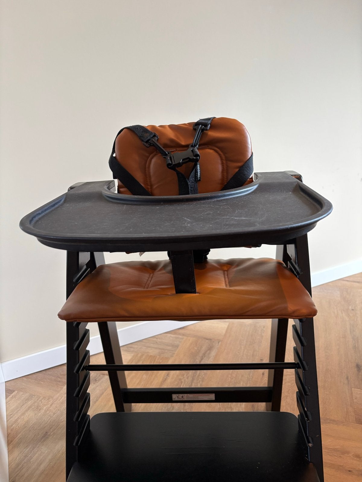 Kidsmill Up! Kinderstoel met complete accessoires set, Ophalen, Gebruikt, Meegroeistoel, Afneembaar eetblad
