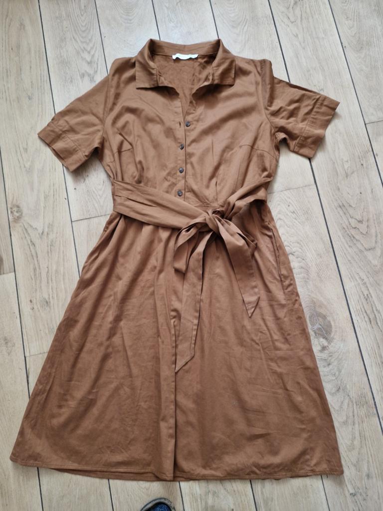 Betty &co jurk maat 40 zgan, Kleding | Dames, Verzenden, Zo goed als nieuw, Maat 38/40 (M), Bruin