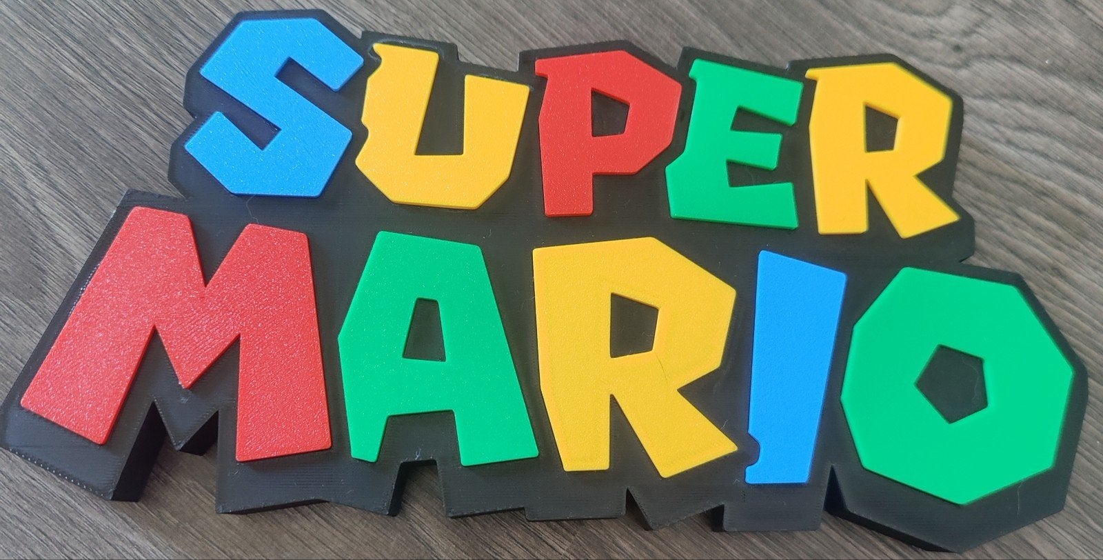 Super Mario Decoratie voor Kinder- of Gamekamer, Nieuw, Rood, Ophalen of Verzenden, Wanddecoratie