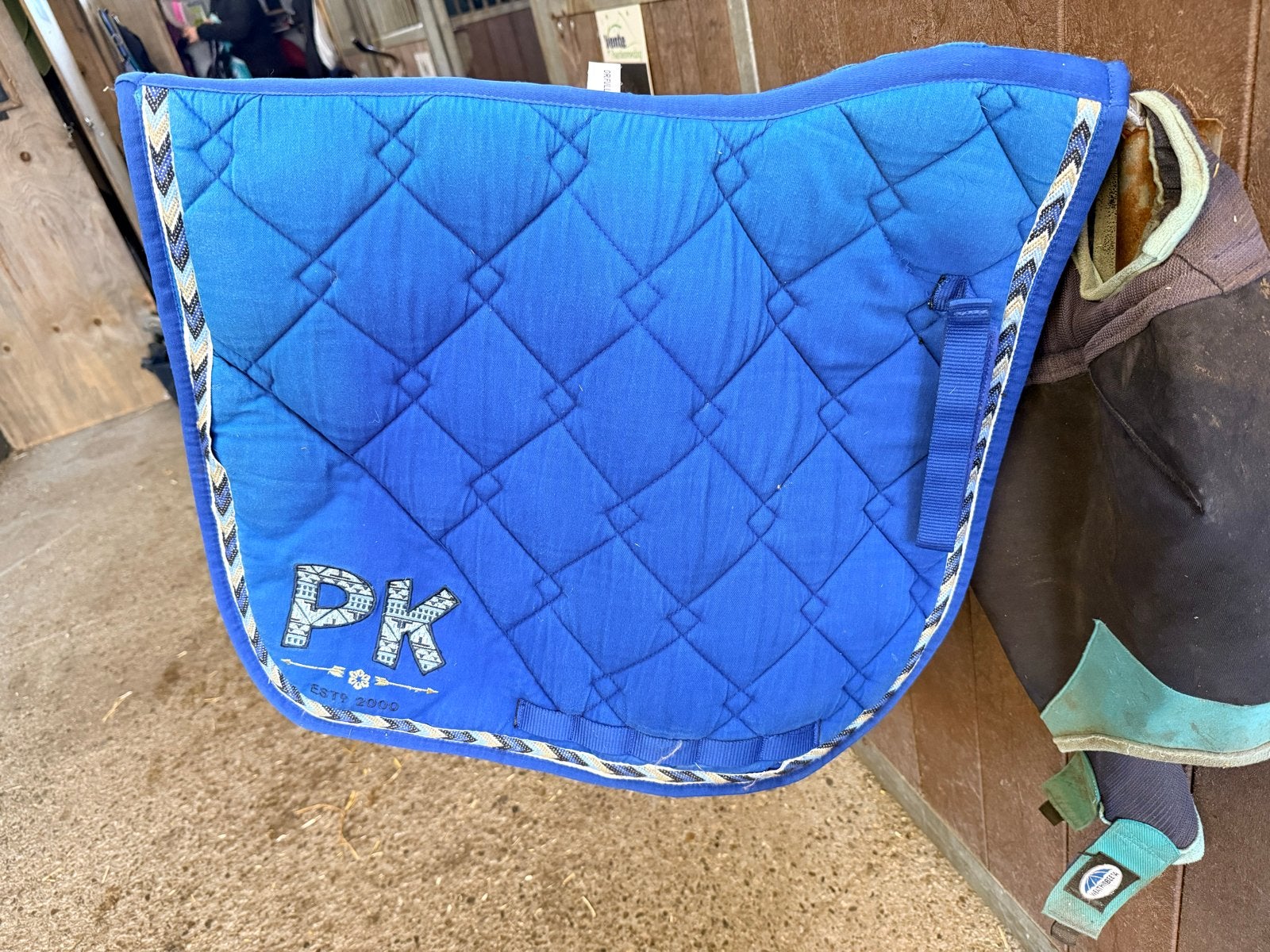 PK dekje blauw dressuur full, Ophalen of Verzenden