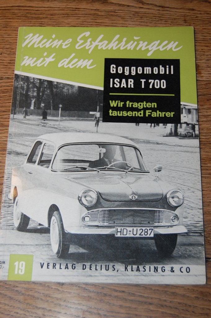 Mein Erfahrüngen mit dem Goggomobil Isar T700, Ophalen of Verzenden, Nieuw