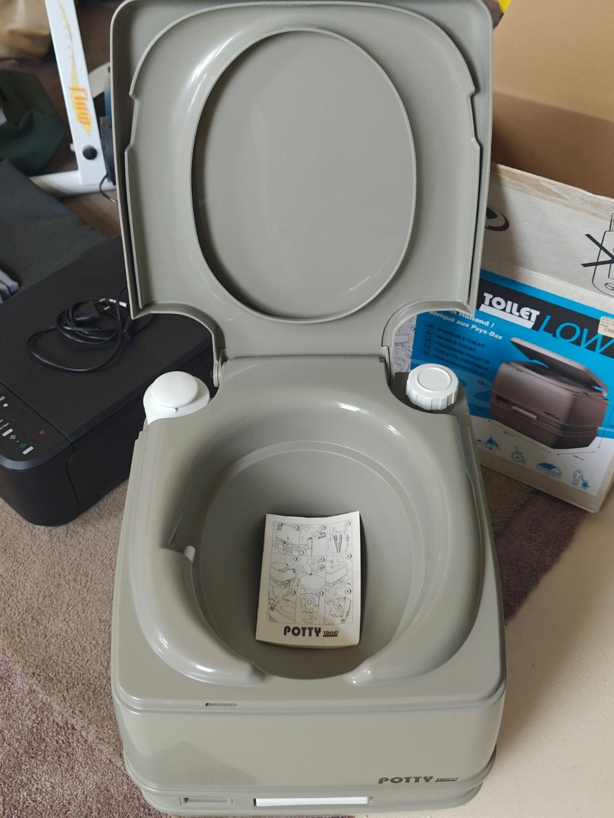 Mobiele toilet, Caravans en Kamperen, Ophalen, Nieuw