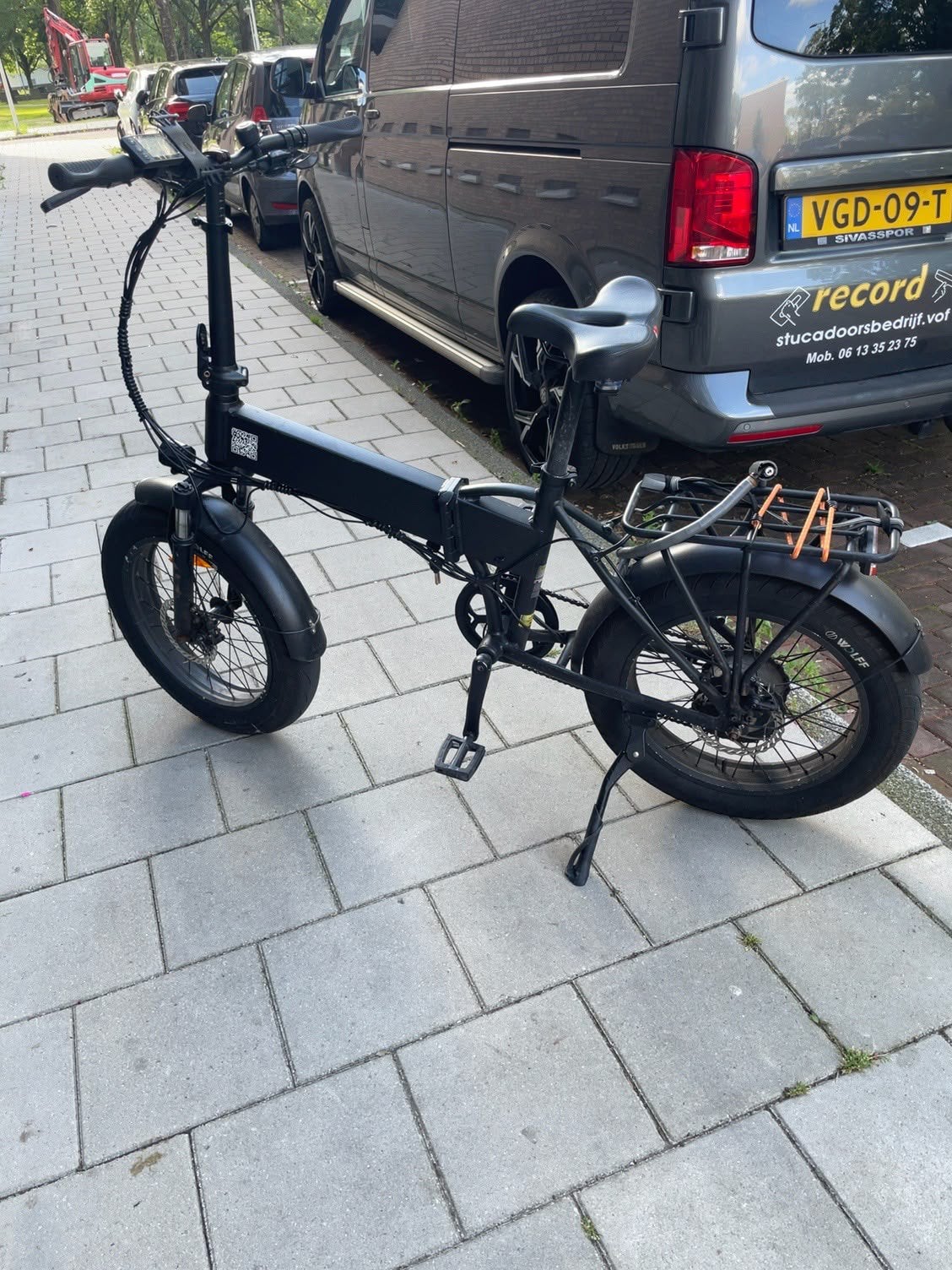 Elektrische vouwfiets / Fatbike folding, Ophalen of Verzenden, Zo goed als nieuw, 30 tot 50 km per accu, Overige merken